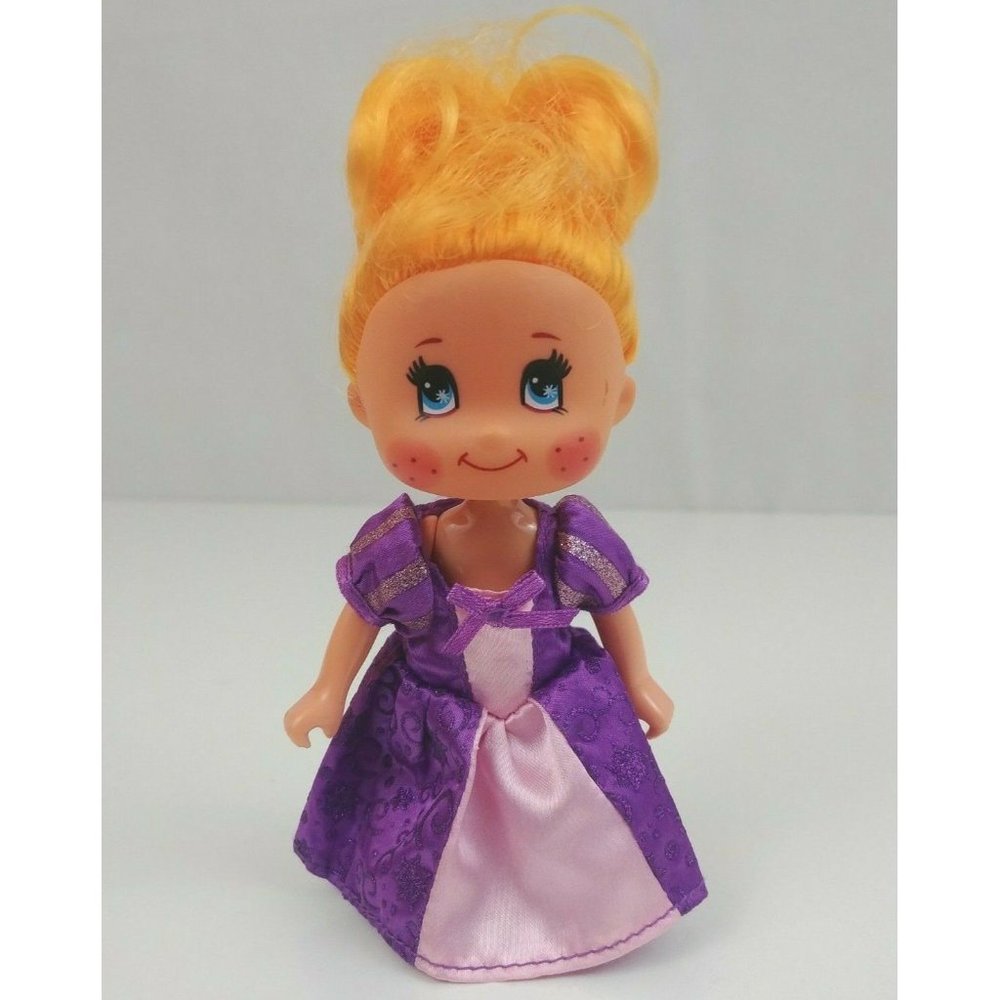 Greenbrier International Fasion Doll  5.5" in Purple Dress